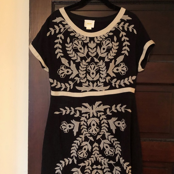 Anthropologie Maeve Silk Dress - Picture 2 of 3